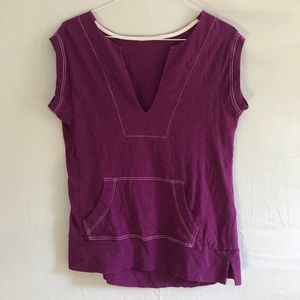 Purple overshirt